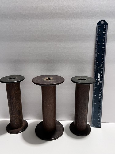 Vintage large thread spools