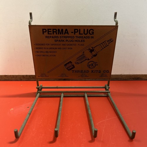 Vintage perma plug thread - -,
