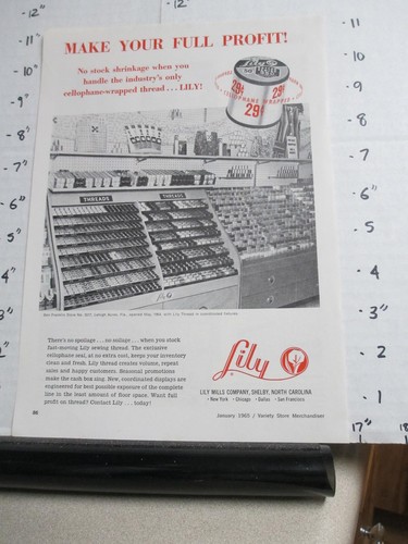 Magazine 1960s lily - magazine,