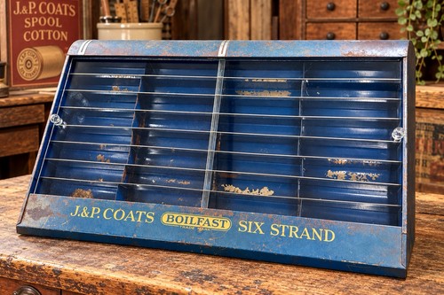 Vintage coats metal sewing - j&p,