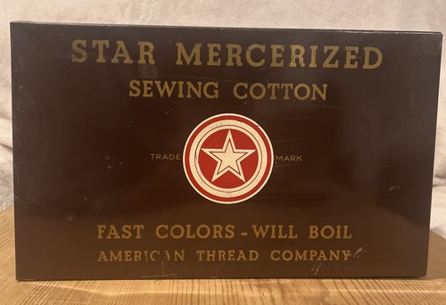 Star mercerized sewing thread - star,