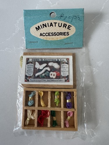 Vintage dollhouse miniature - dollhouse,