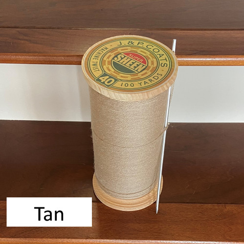Giant faux spool thread - faux,